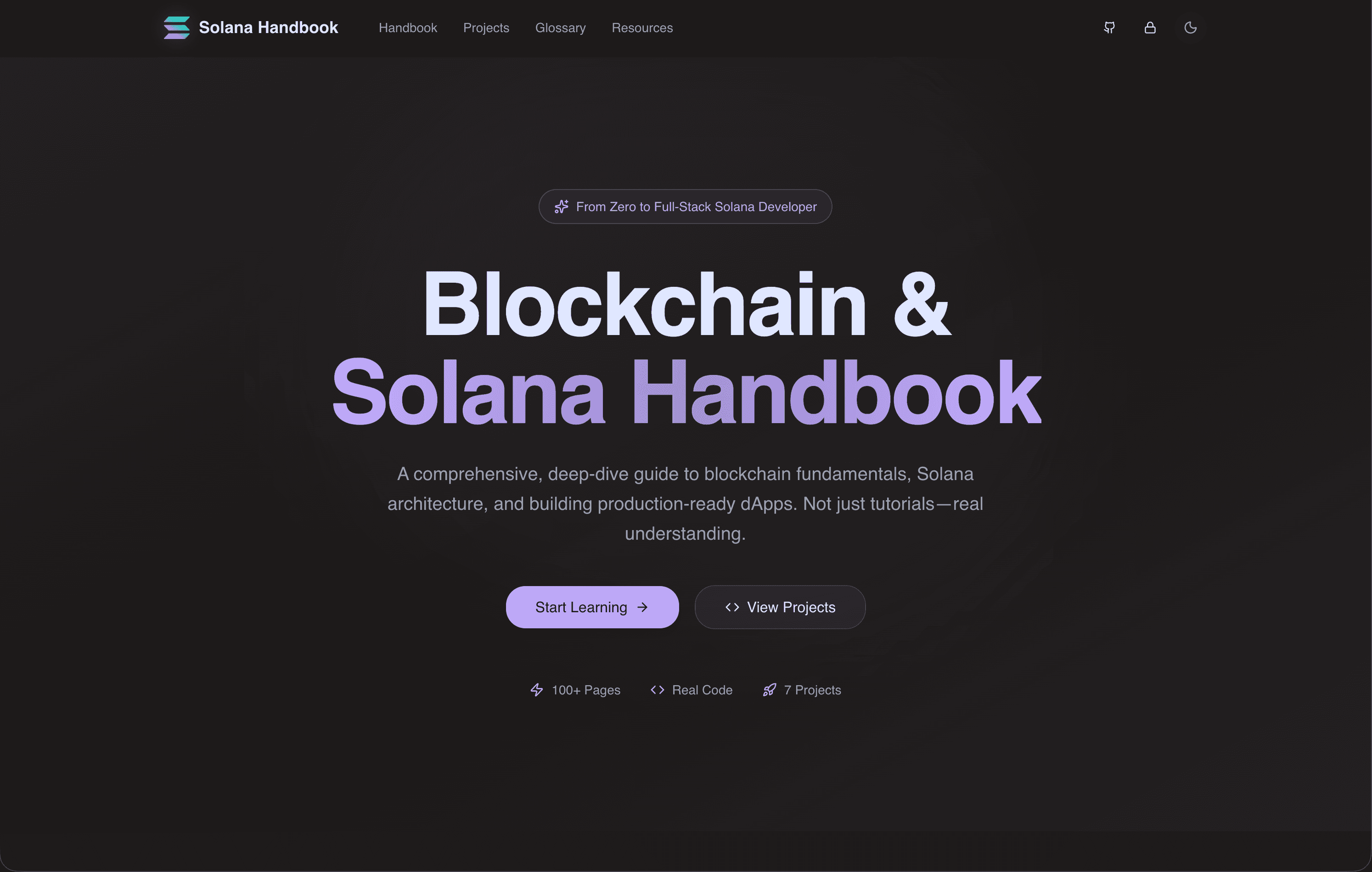 Solana Handbook